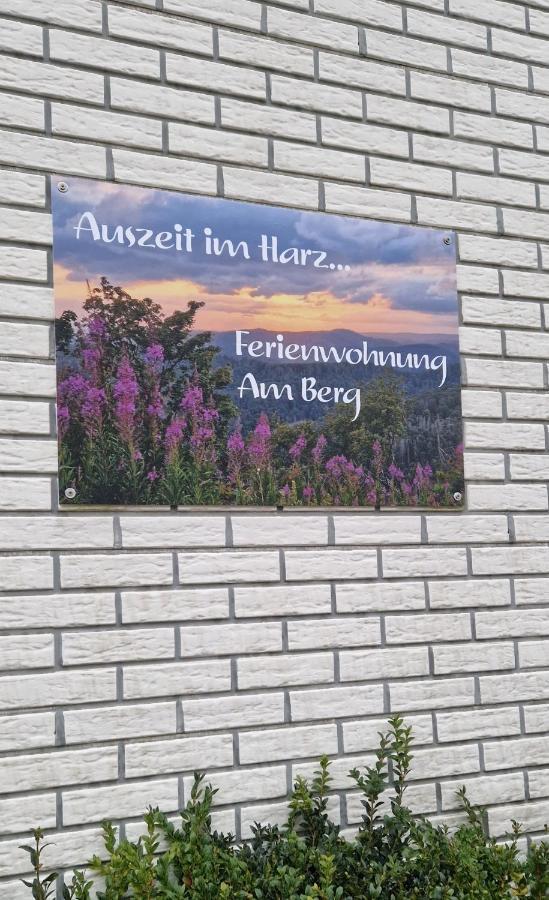Ferienwohnung Schwarzer Hirsch Wieda Dış mekan fotoğraf