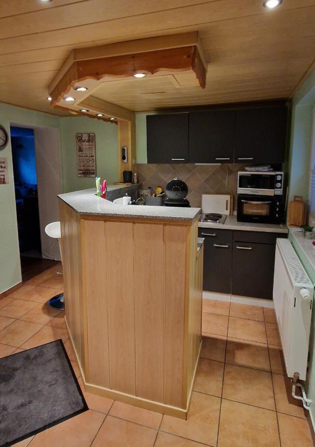 Ferienwohnung Schwarzer Hirsch Wieda Dış mekan fotoğraf
