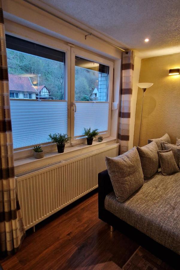 Ferienwohnung Schwarzer Hirsch Wieda Dış mekan fotoğraf