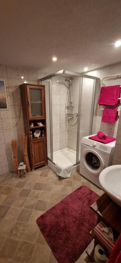 Ferienwohnung Schwarzer Hirsch Wieda Dış mekan fotoğraf