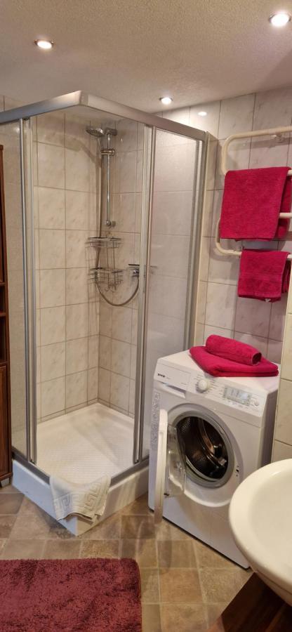 Ferienwohnung Schwarzer Hirsch Wieda Dış mekan fotoğraf