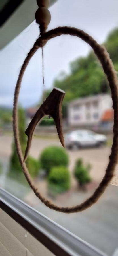 Ferienwohnung Schwarzer Hirsch Wieda Dış mekan fotoğraf