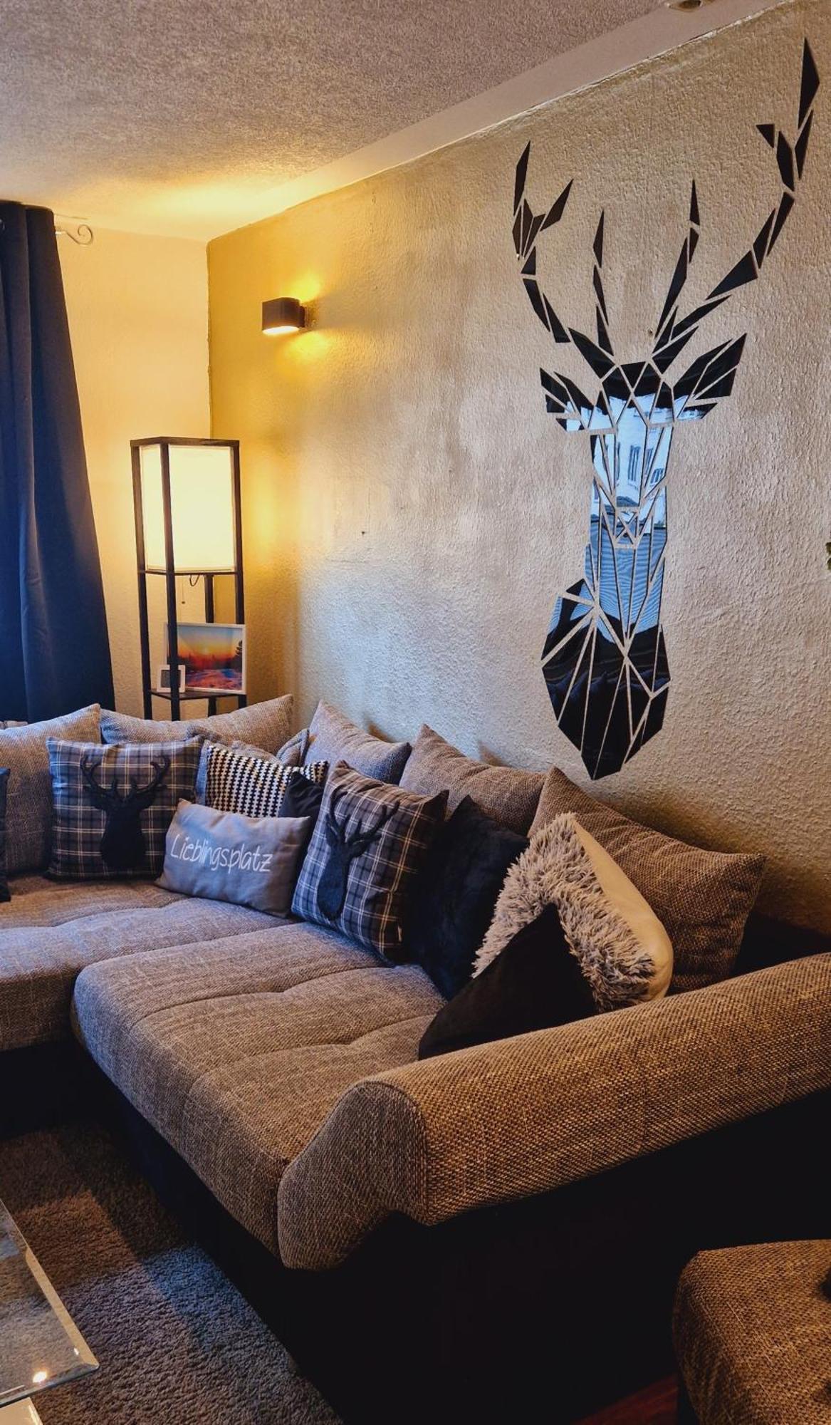 Ferienwohnung Schwarzer Hirsch Wieda Dış mekan fotoğraf