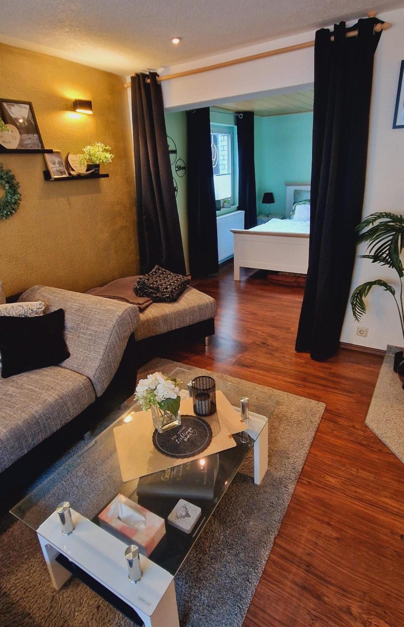 Ferienwohnung Schwarzer Hirsch Wieda Dış mekan fotoğraf